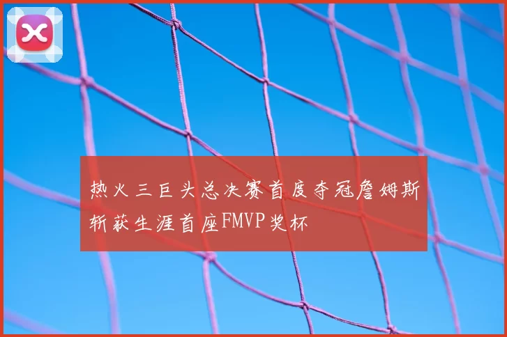 热火三巨头总决赛首度夺冠詹姆斯斩获生涯首座FMVP奖杯